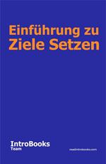 Einführung zu Ziele Setzen