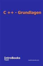 C ++ - Grundlagen