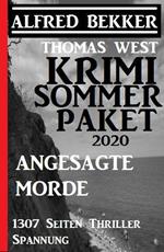 Krimi Sommer Paket 2020: Angesagte Morde: 1307 Seiten Thriller Spannung