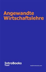 Angewandte Wirtschaftslehre