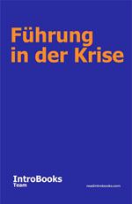 Führung in der Krise