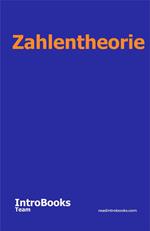 Zahlentheorie