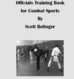 Officials Training Book for Combat Sports