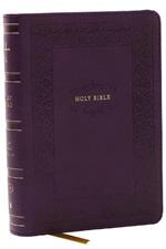 KJV Compact Bible w/ 43,000 Cross References, Purple Leathersoft, Red Letter, Comfort Print: Holy Bible, King James Version: Holy Bible, King James Version