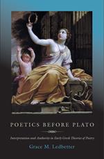 Poetics before Plato