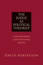 The Judge as Political Theorist