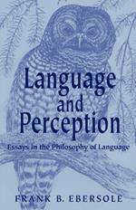 Language and Perception