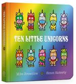 Ten Little Unicorns Board Book