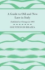 A Guide To Old And New Lace In Italy - Exhibited at Chicago in 1893