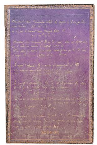 Agenda Paperblanks, 2025 Marie Curie, La Scienza della Radioattività, 18 Mesi Flexis, verticale, Maxi, 13,5 x 21 cm