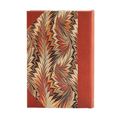 Agenda Paperblanks, 2025 Rubedo, 18 Mesi, orizzontale, Mini, 9,5 x 14 cm - 2