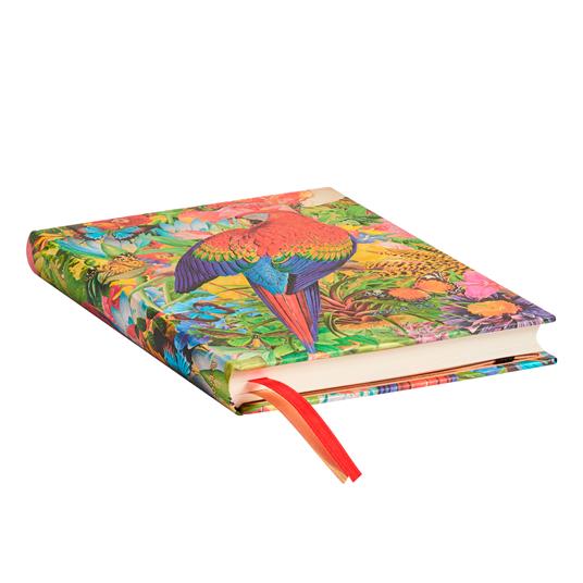 Agenda Paperblanks, 2025 Giardino Tropicale, 18 Mesi, orizzontale, Midi, 12,5 x 18 cm - 3