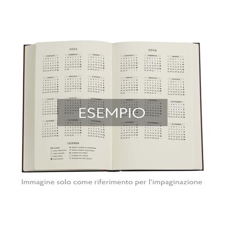 Agenda Paperblanks, 2025 Morris Caprifoglio Rosa, 18 Mesi Flexis, orizzontale, Midi, 12 x 17,5 cm - 6