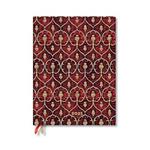 Agenda Paperblanks, 2025 Velluto Rosso, 12 Mesi Flexis, verticale, Ultra, 17,5 x 22,5 cm