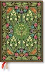 Agenda Paperblanks, 2025 Poesia in Fiore, 12 Mesi, orizzontale, Midi, 12,5 x 18 cm