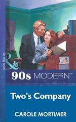 Two's Company (Mills & Boon Vintage 90s Modern)