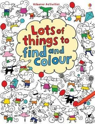 Lots of things to find and colour. Ediz. illustrata - Fiona Watt - copertina