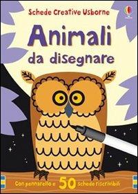 Animali da disegnare. Ediz. illustrata. Con gadget - Fiona Watt,Non Figg - copertina