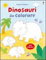 Dinosauri da colorare. Con adesivi. Ediz. illustrata