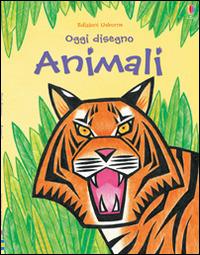 Animali. Oggi disegno. Ediz. illustrata - Leonie Pratt,Louie Stowell - copertina