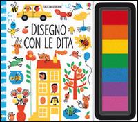 Disegno con le dita. Ediz. illustrata - Fiona Watt,Erica Harrison - copertina