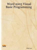 Word 2003 Visual Basic Programming