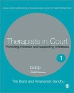 Therapists in Court: Providing Evidence and Supporting Witnesses