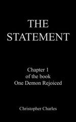 The Statement: Chapter 1 of the Book One Demon Rejoiced