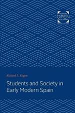 Students and Society in Early Modern Spain