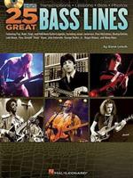 25 Great Bass Lines: Transcriptions A* Lessons A* Bios A* Photos