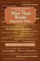 More Than Words: Song Lyrics Trivia