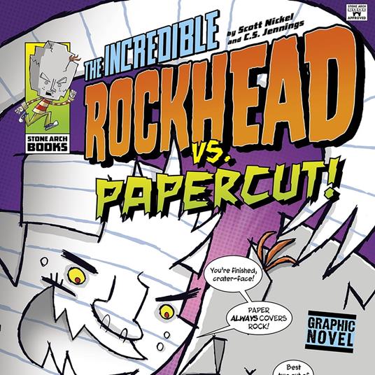 Incredible Rockhead vs Papercut!, The