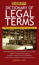 Dictionary of Legal Terms