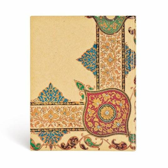 Taccuino Paperblanks copertina morbida Ultra a righe Visioni di Paisley Avorio Kraft - 18 x 23 cm - 4