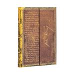 Taccuino Paperblanks, Collezione Preziosi Manoscritti, Verne, Intorno al Mondo, Mini, A pagine bianche - 10 x 14 cm