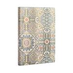 Paperblanks Taccuino flexi a copertina morbida, Midi, Righe, Tessuti Sacri Tibetani, Ashta - 13 x 18 cm