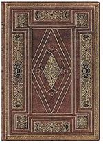 Paperblanks Taccuino flexi a copertina morbida, Midi, Righe, Biblioteca di Shakespeare, First Folio - 13 x 18 cm