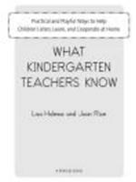 What Kindergarten Teachers Know