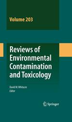 Reviews of Environmental Contamination and Toxicology Vol 203