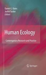 Human Ecology: Contemporary Research and Practice