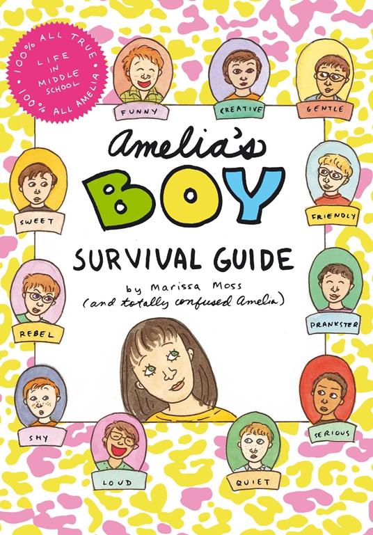 Amelia's Boy Survival Guide - Marissa Moss - ebook