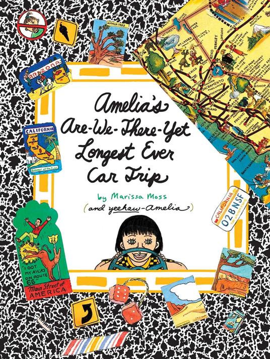 Amelia's Are-We-There-Yet Longest Ever Car Trip - Marissa Moss - ebook