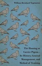 The Homing Or Carrier Pigeon - Its History, General Management, And Method Of Training