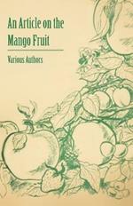 An Article on the Mango Fruit