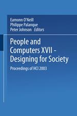 People and Computers XVII — Designing for Society