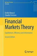 Financial Markets Theory: Equilibrium, Efficiency and Information