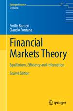 Financial Markets Theory