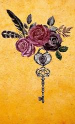 Vintage pocket notebook Floral