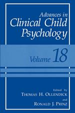 Advances in Clinical Child Psychology