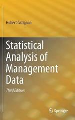 Statistical Analysis of Management Data